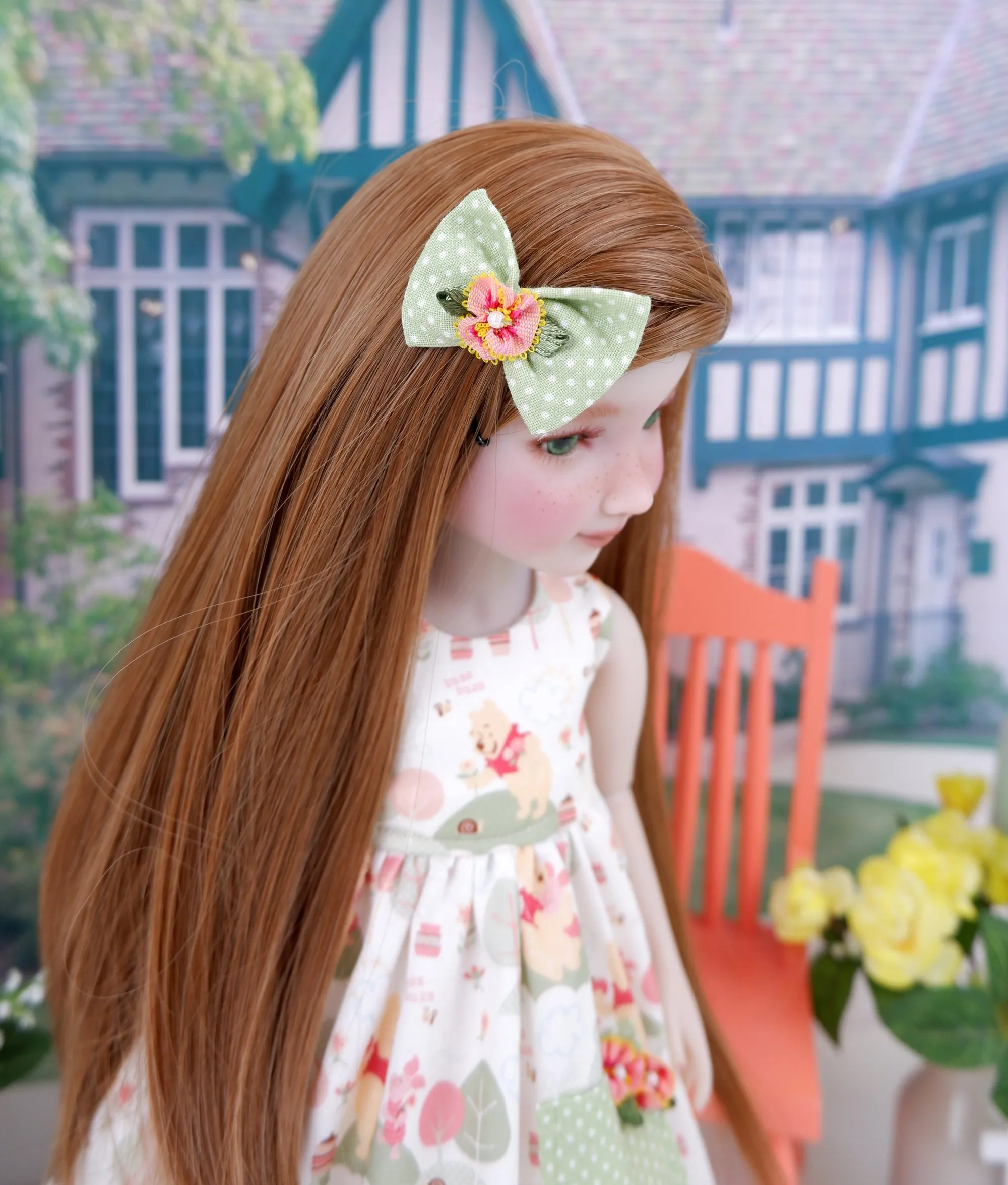 100 Acre Wood - dress with shoes for Ruby Red Fashion Friends doll