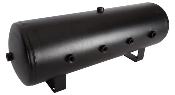 12 Gallon 8 Port Steel Air Tank