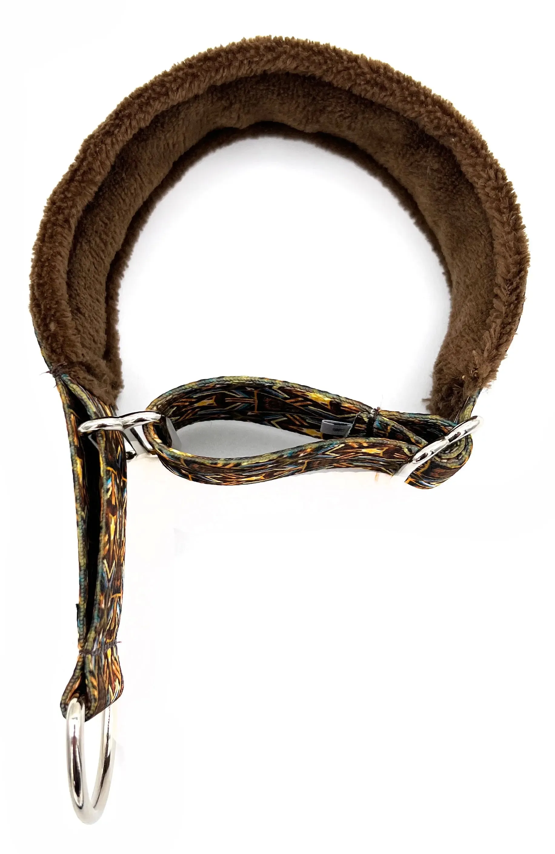 1.5" Mocha Pinball Everyday Limited Slip Collar