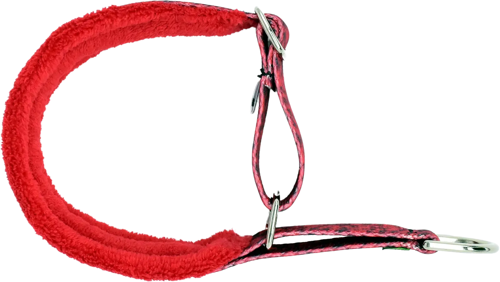 1" Scarlet Houndstooth Everyday Limited Slip Collar