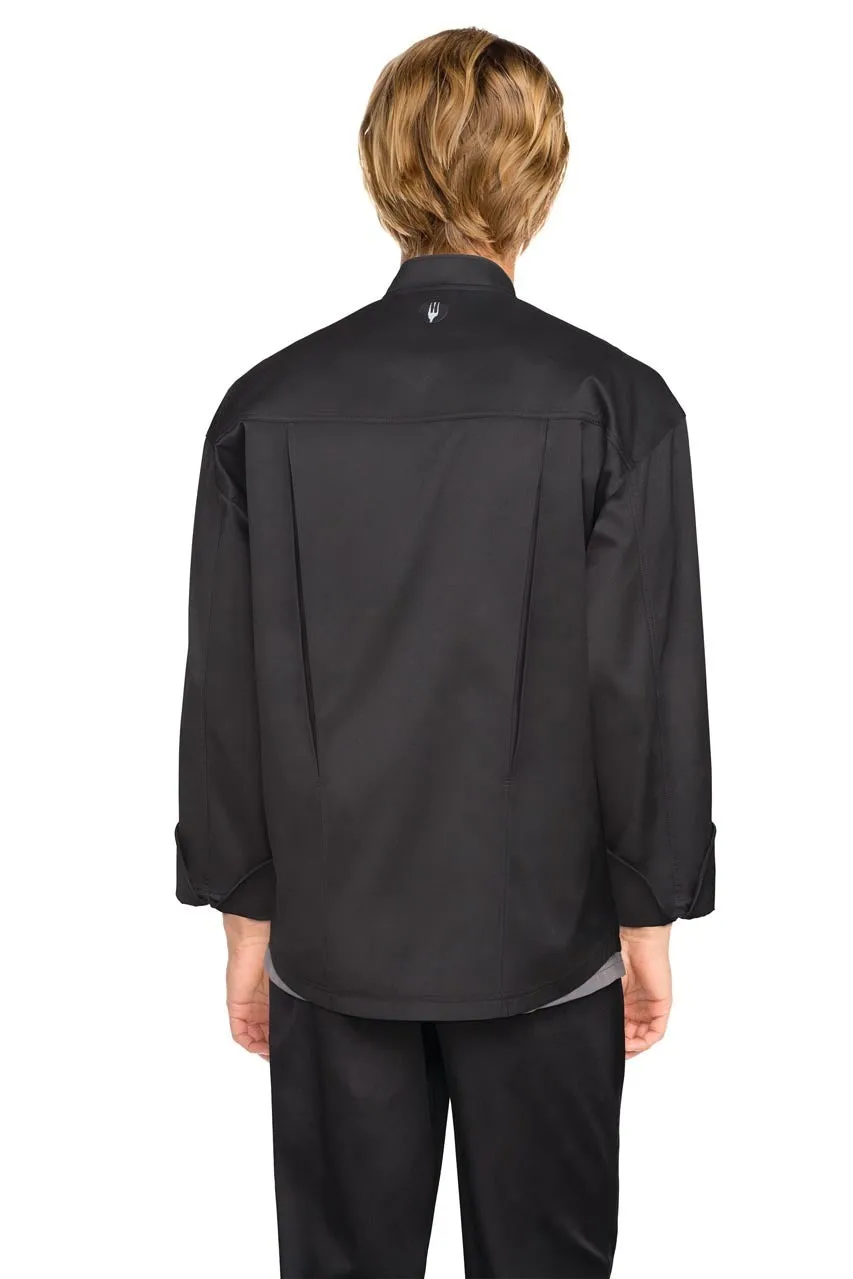 Amalfi Black Signature Chef Jacket