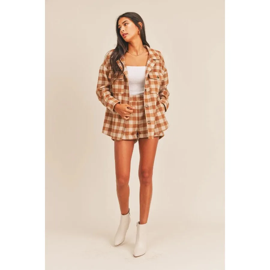 Archie Plaid Shacket