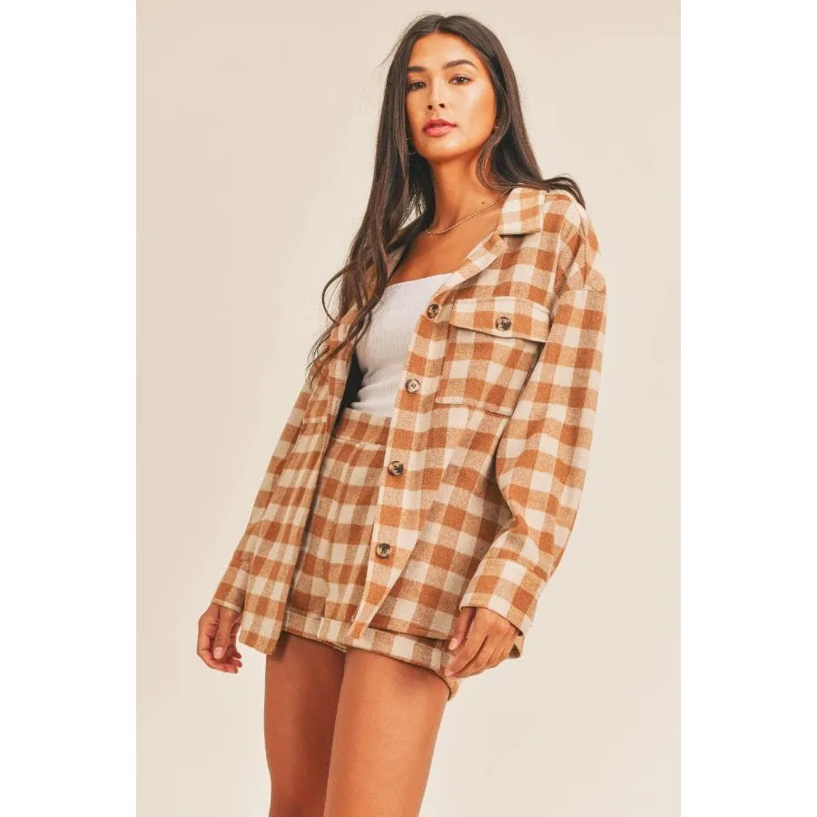 Archie Plaid Shacket