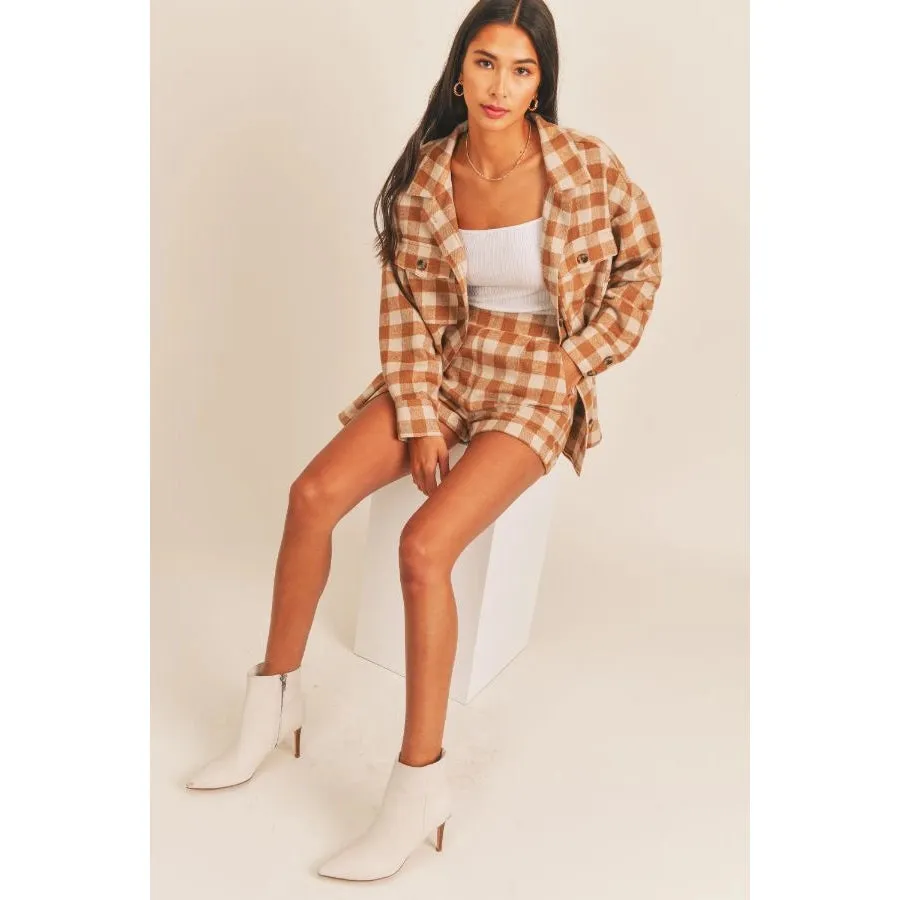 Archie Plaid Shacket