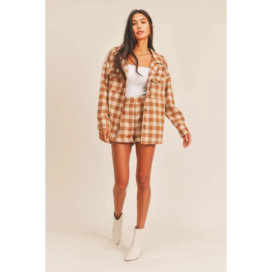 Archie Plaid Shacket