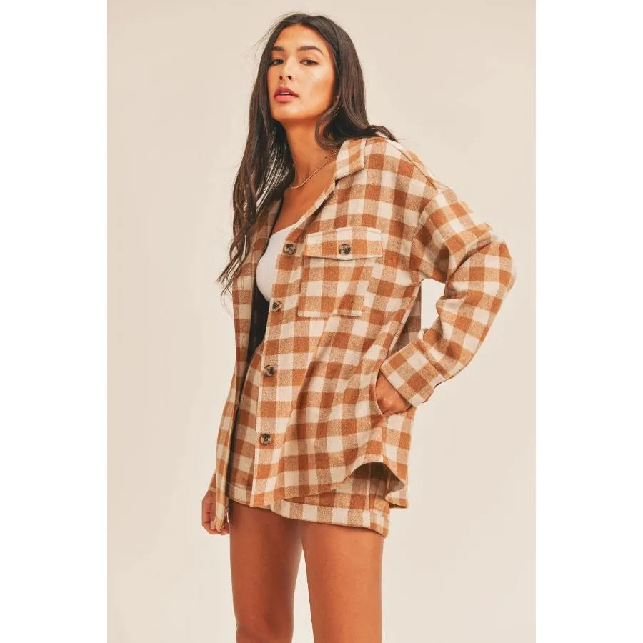 Archie Plaid Shacket