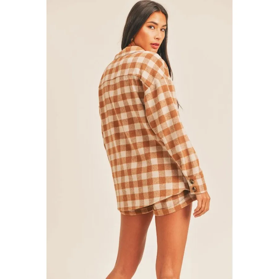 Archie Plaid Shacket