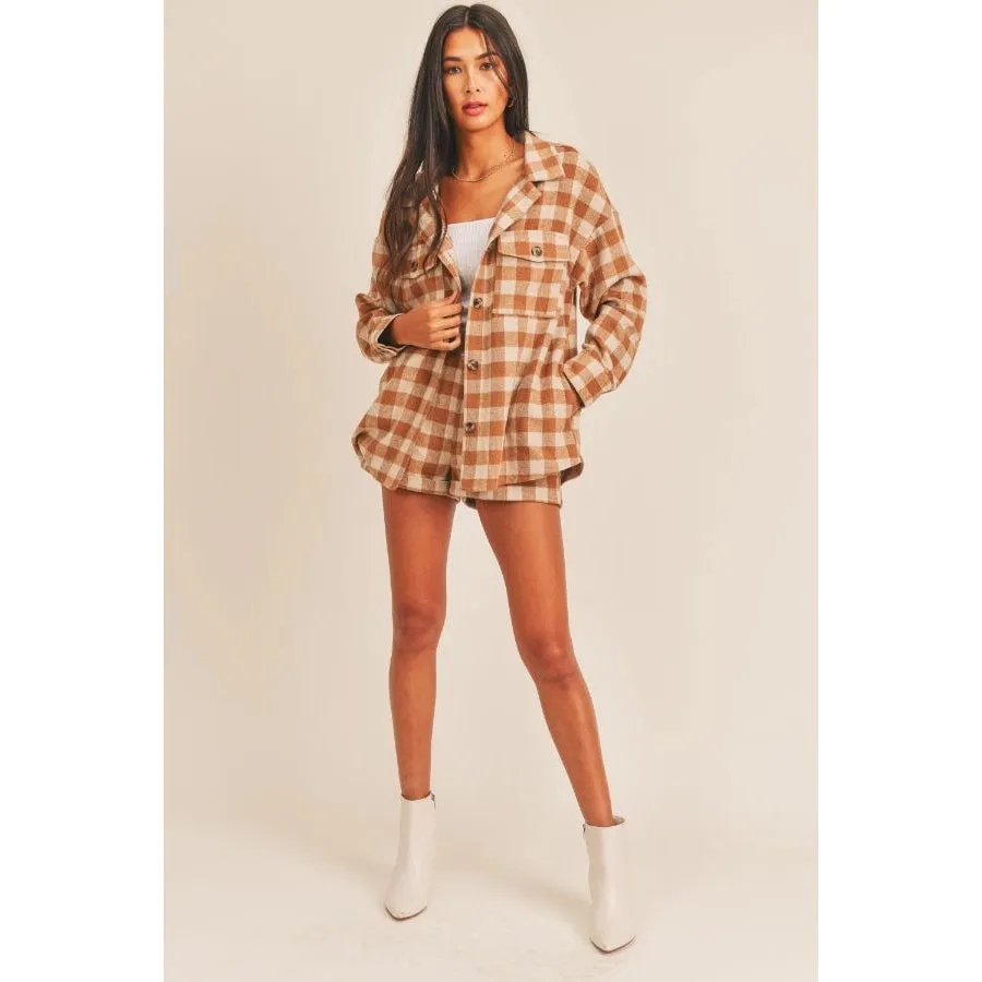 Archie Plaid Shacket