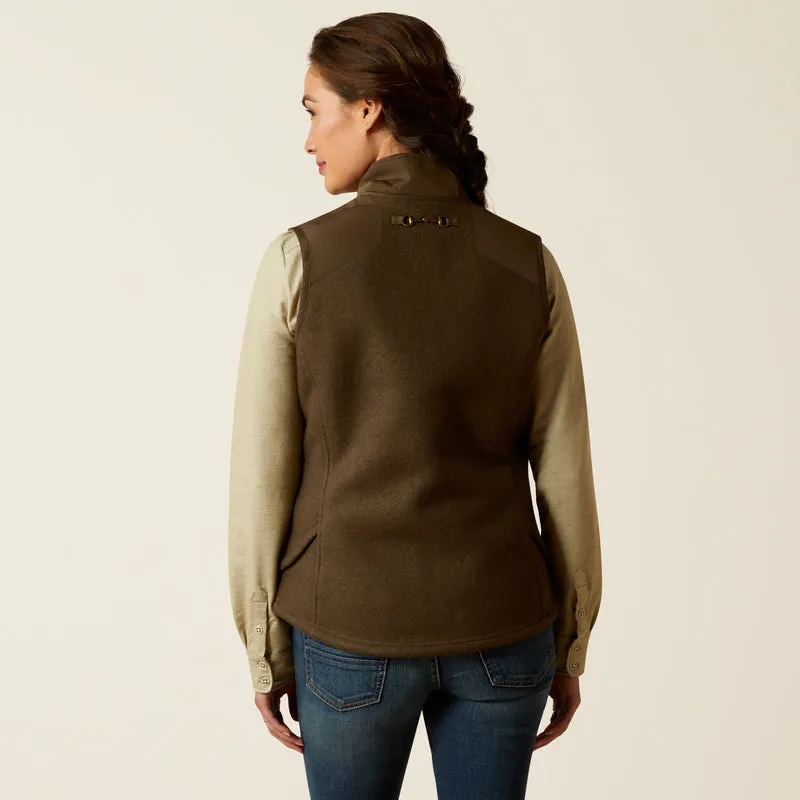 Ariat Women's Millbrae Gilet in Earth