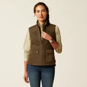 Ariat Women's Millbrae Gilet in Earth