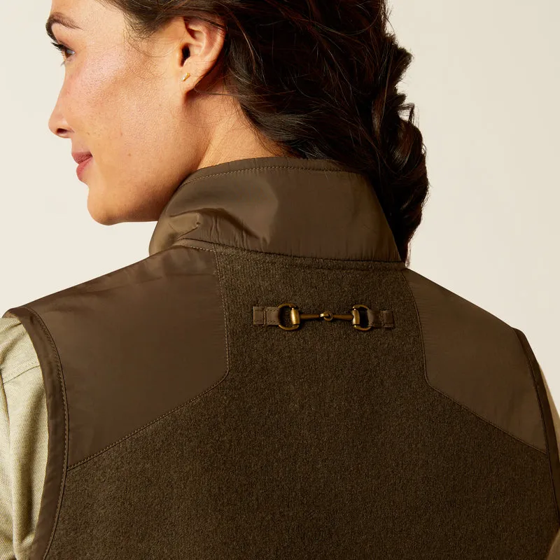 Ariat Women's Millbrae Gilet in Earth