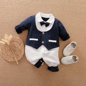 Autumn Long-Sleeved Baby Jumpsuit - GlamzLife