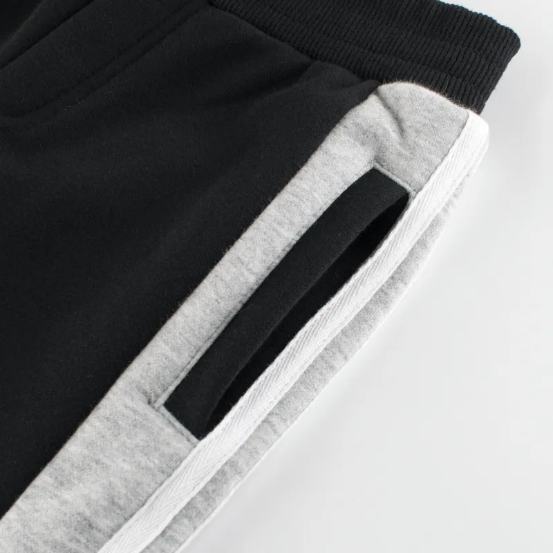 Boys Striped Sweatpants with Pockets