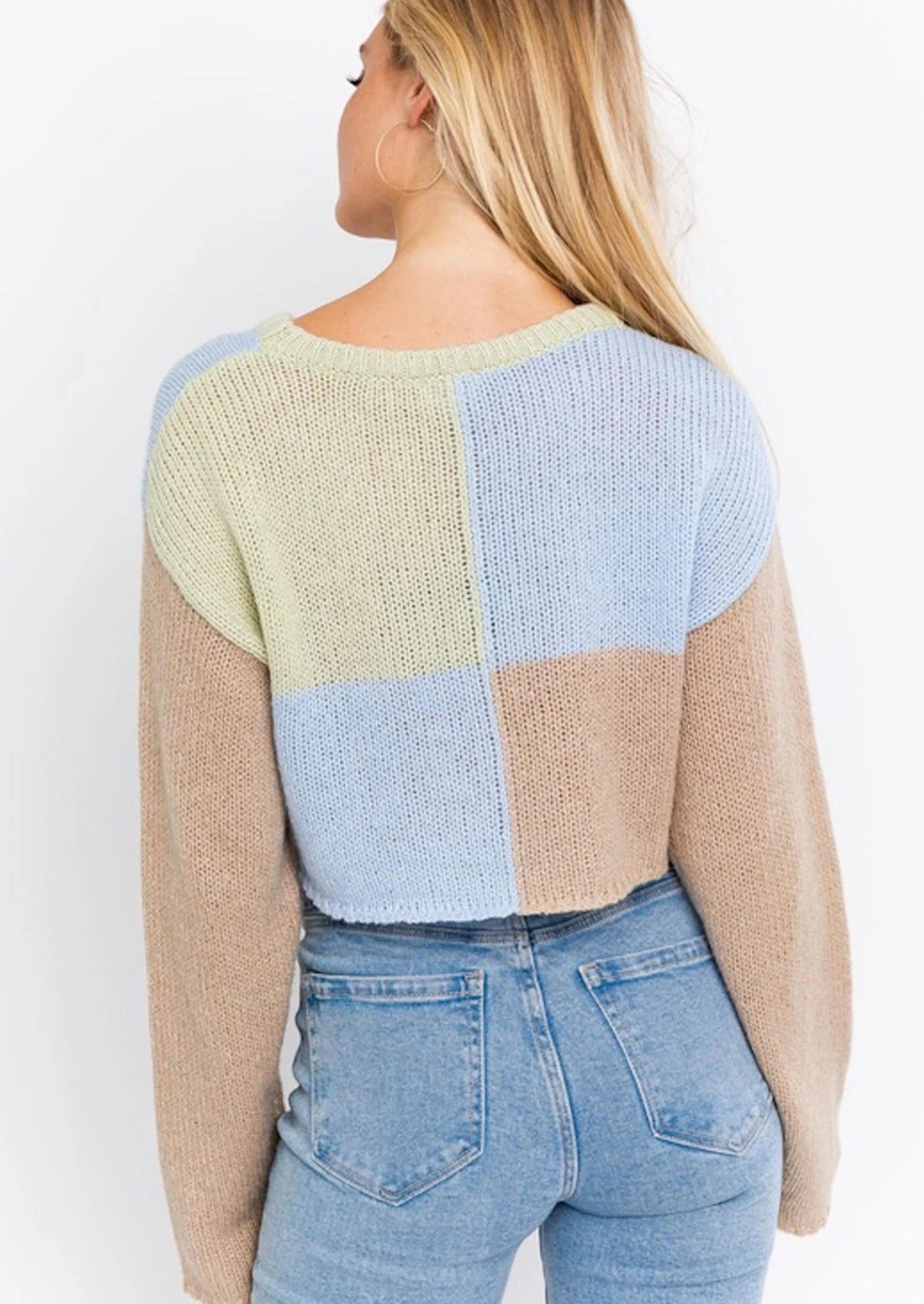 Color Block Sweater