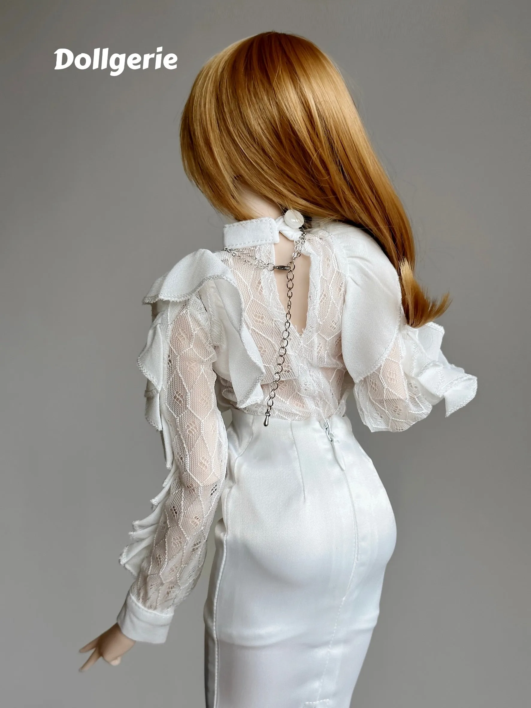 Delicate See-Through Blouse, for SmartDoll / DD S-M bust