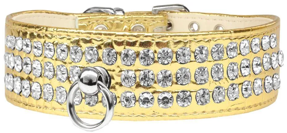 Designer Crock Rhinestone Collar