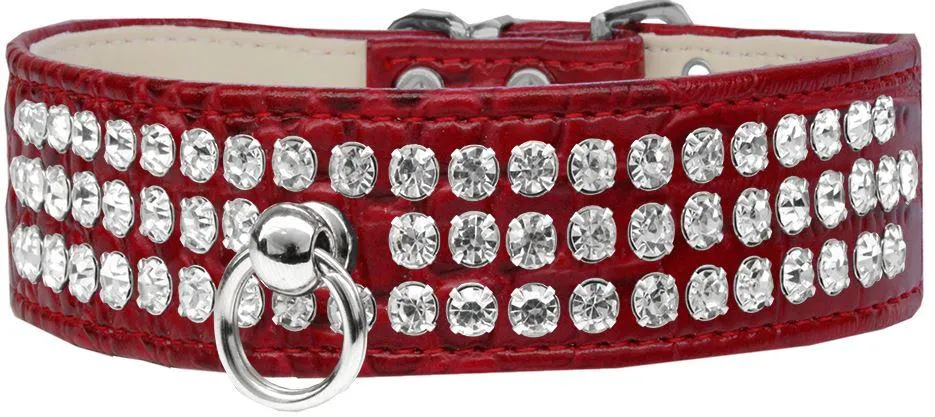 Designer Crock Rhinestone Collar