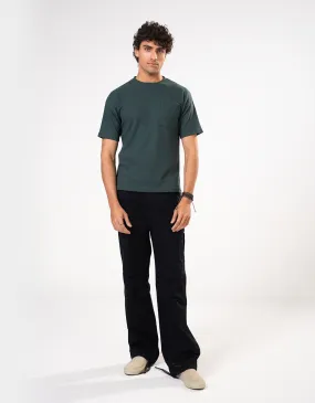 DROP SHOULDER CHEST POCKET TEE