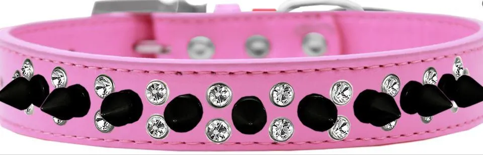 Fashion Collar with Black Spikes