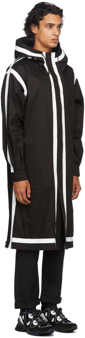 Fendi Reversible Black Rain Parka