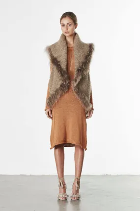 Gaze Shawl Collar Knit