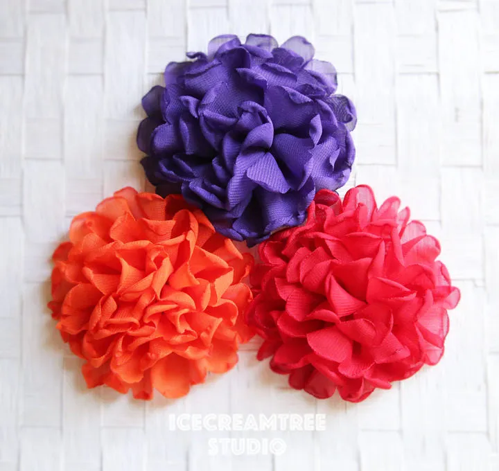 Giant Lilac Purple Bloom Collar Slide On - Large Flower Collar Accessory