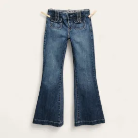 GIRL SIZE 8 YEARS - GAP Kids, Slim, Flared Jeans EUC B8