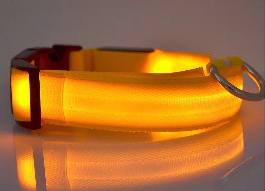 GlowGuard: LED Pet Collar – Night Safety Luminous Collar for Dogs