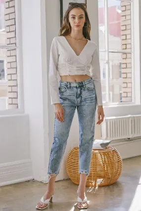 Harvey Ultra High Rise Mom Jeans