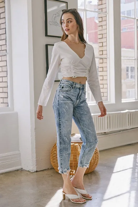 Harvey Ultra High Rise Mom Jeans