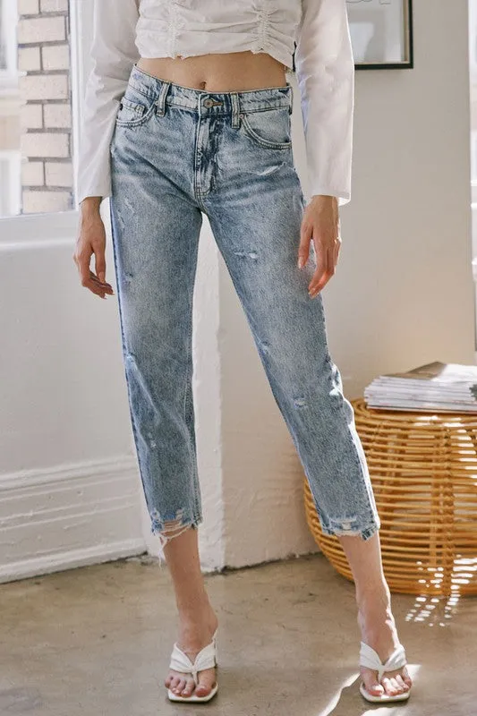 Harvey Ultra High Rise Mom Jeans