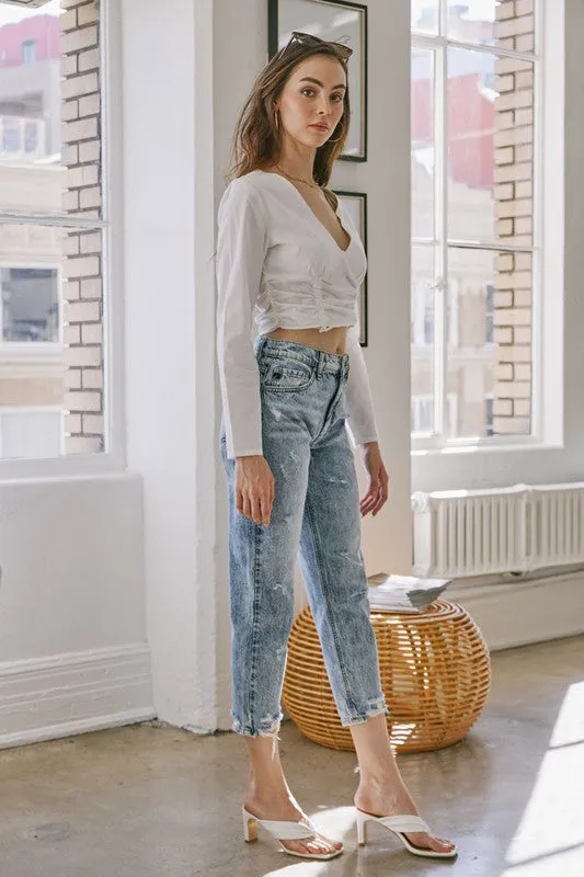 Harvey Ultra High Rise Mom Jeans