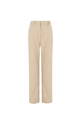 High waist slim trousers | Slim straight casual trousers | Street shot commuter cropped pants