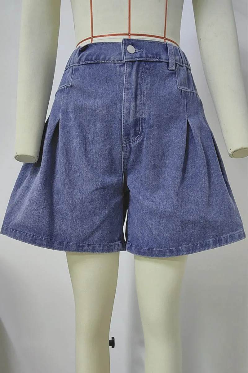 HPO2175 Stretchable A-Line Shorts