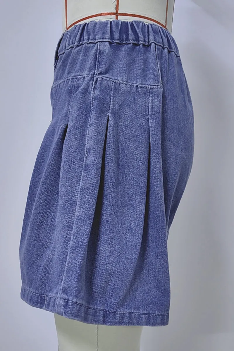 HPO2175 Stretchable A-Line Shorts