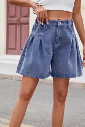 HPO2175 Stretchable A-Line Shorts
