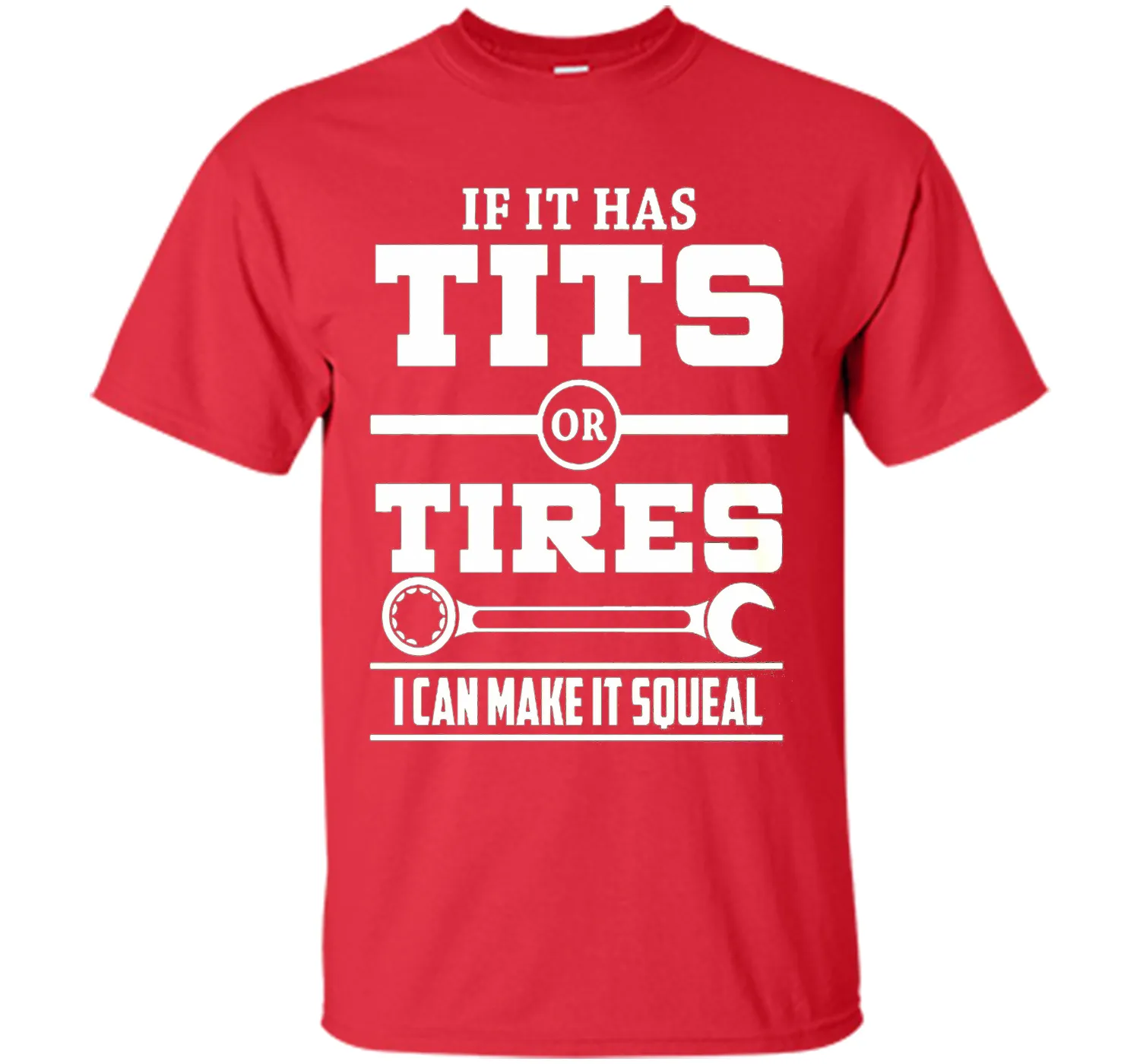 If It Has T-i-t-s Or Tires Mechanic Funny T shirt