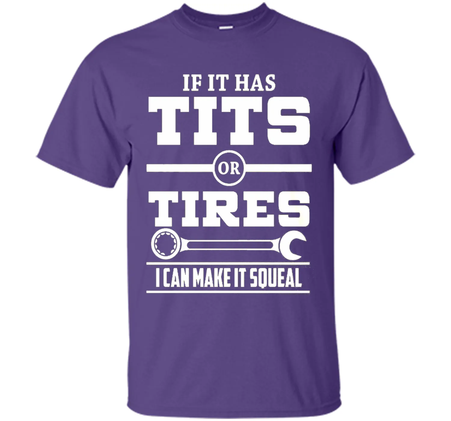 If It Has T-i-t-s Or Tires Mechanic Funny T shirt