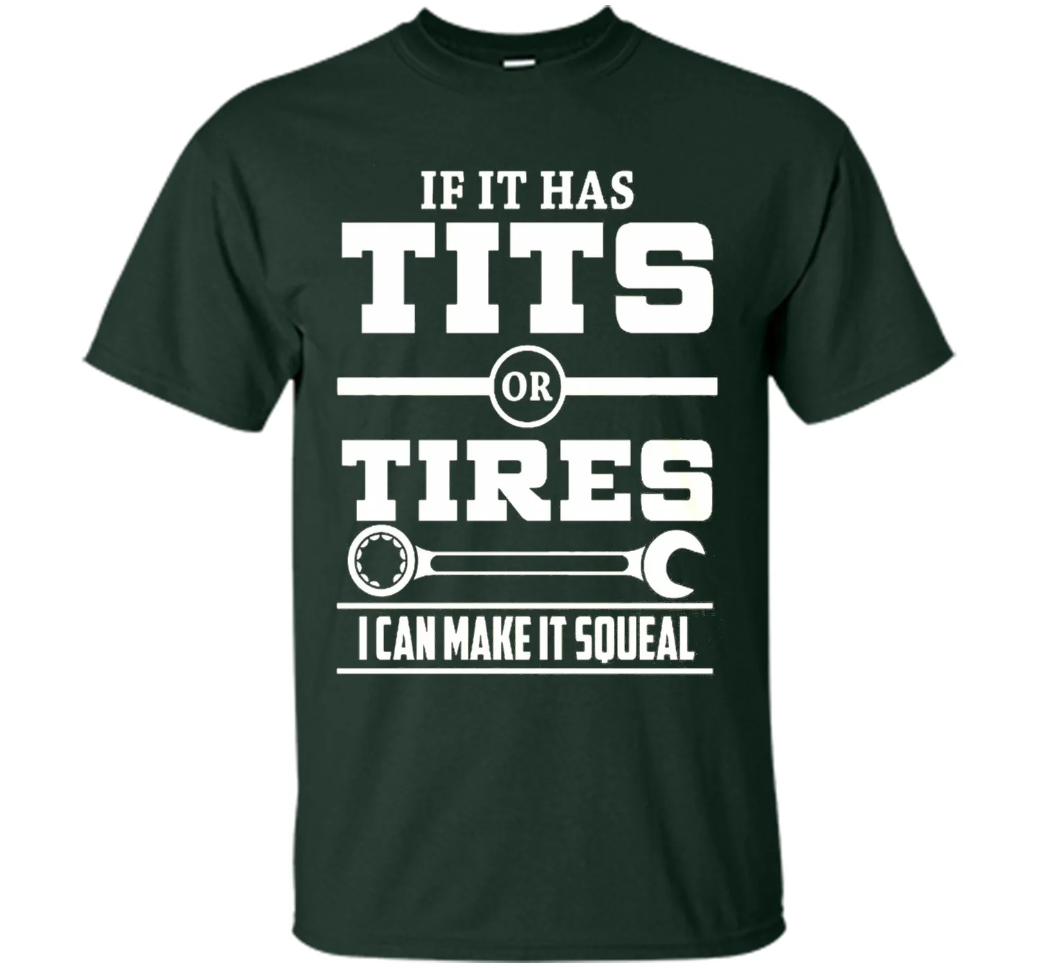 If It Has T-i-t-s Or Tires Mechanic Funny T shirt