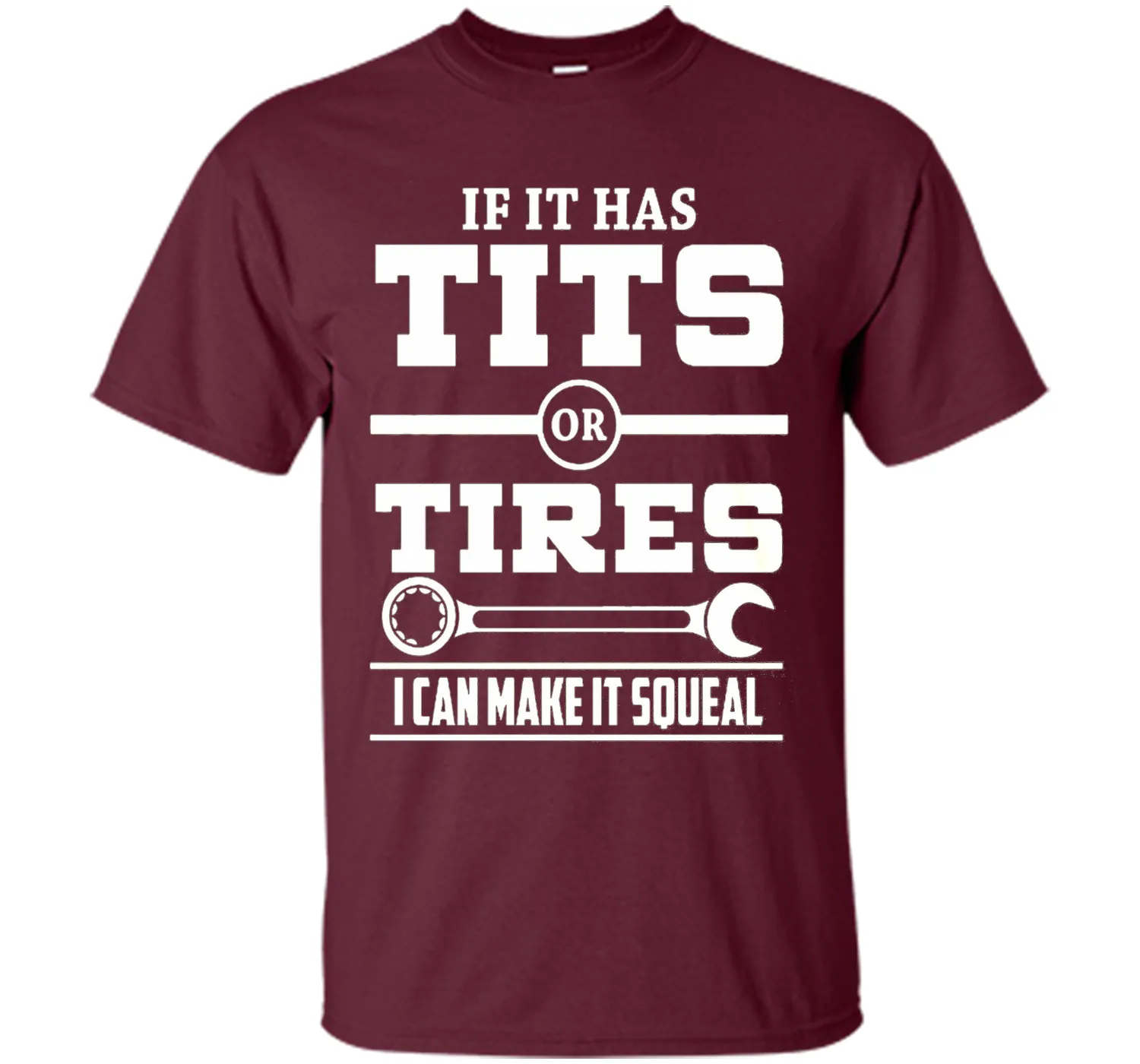 If It Has T-i-t-s Or Tires Mechanic Funny T shirt