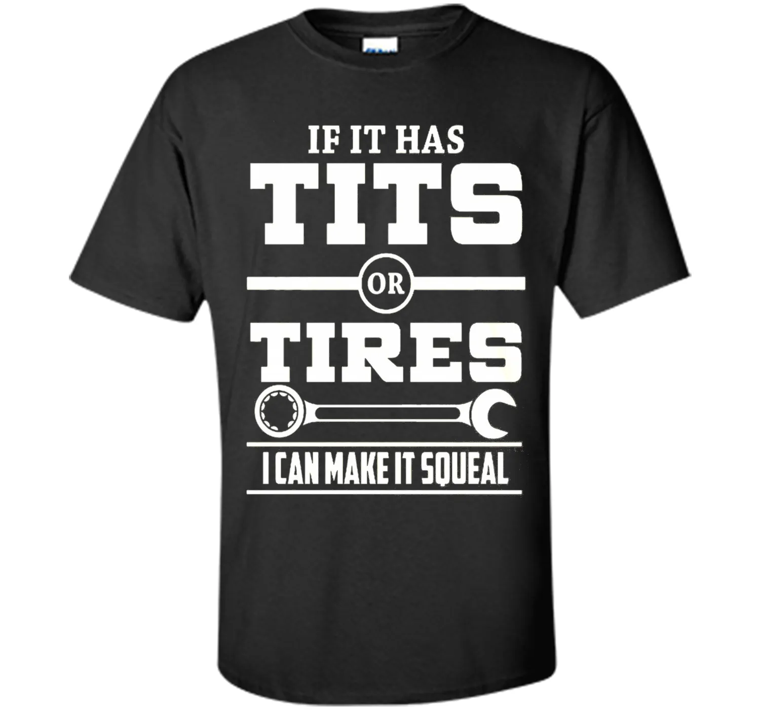 If It Has T-i-t-s Or Tires Mechanic Funny T shirt