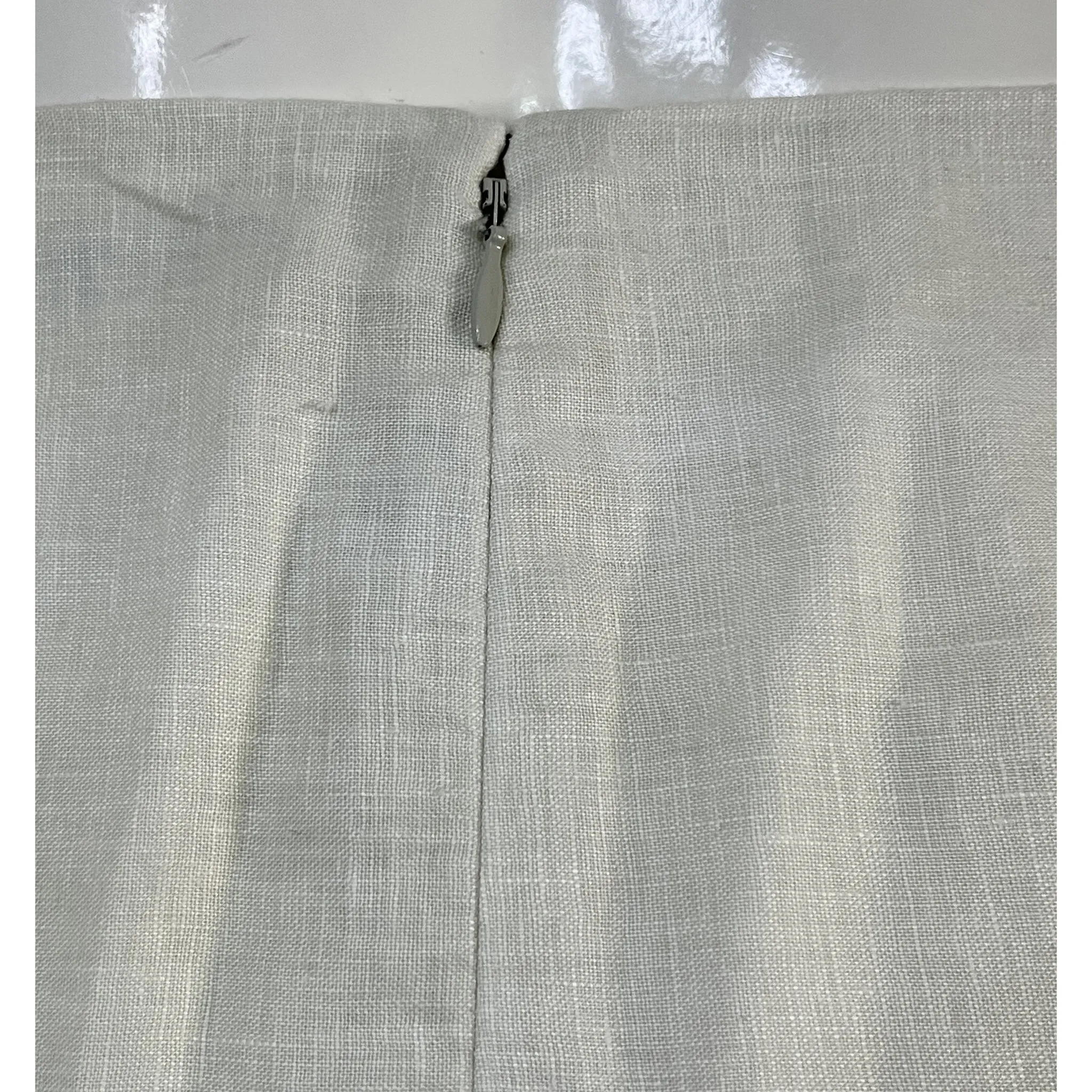 J. Crew Pencil Skirt Ombre White, Yellow Size 6 SKU 000218-12
