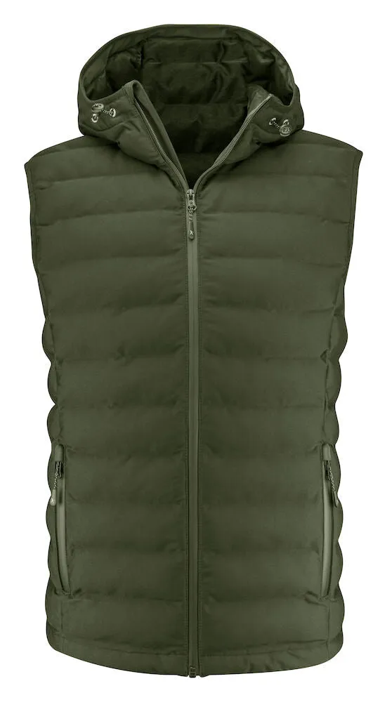 James Harvest Woodlake Men's Padded Gilet | Waterproof Body Warmer | Sustainable | 3 Colours | S-3XL