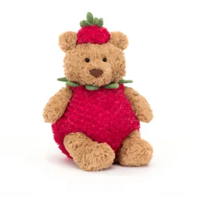 JCT Bartholomew Bear Strawberry
