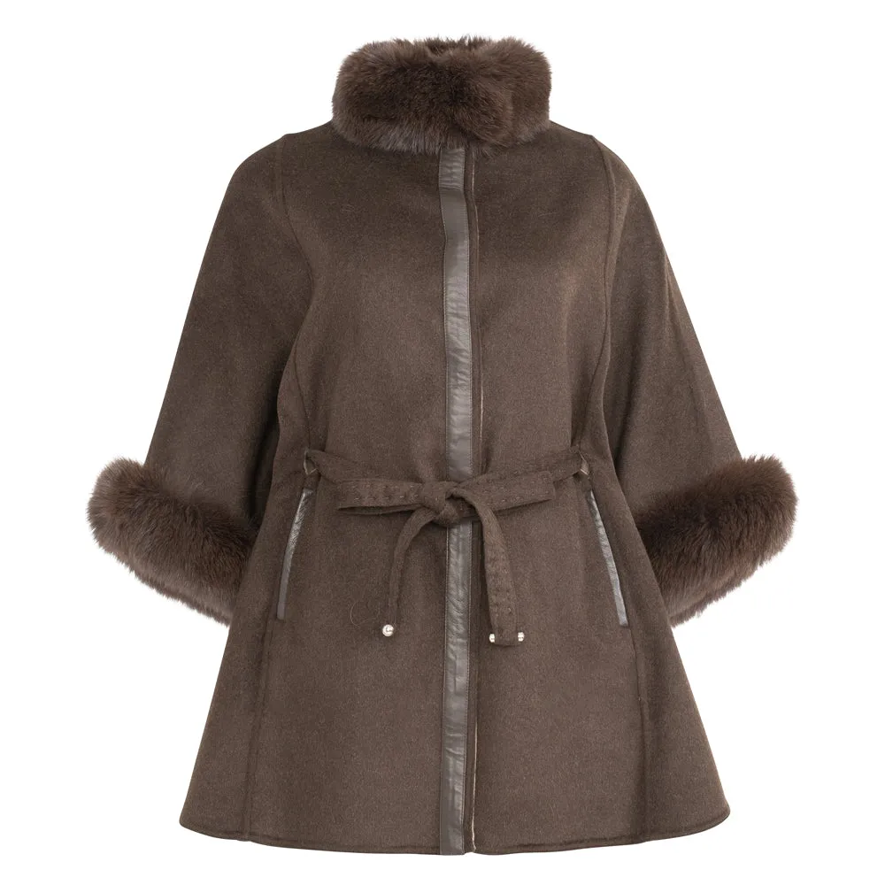 JENNIFER Cashmere cape