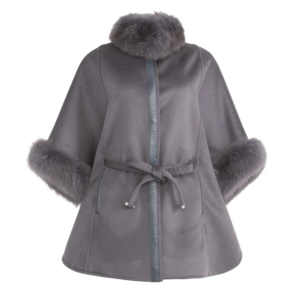 JENNIFER Cashmere cape