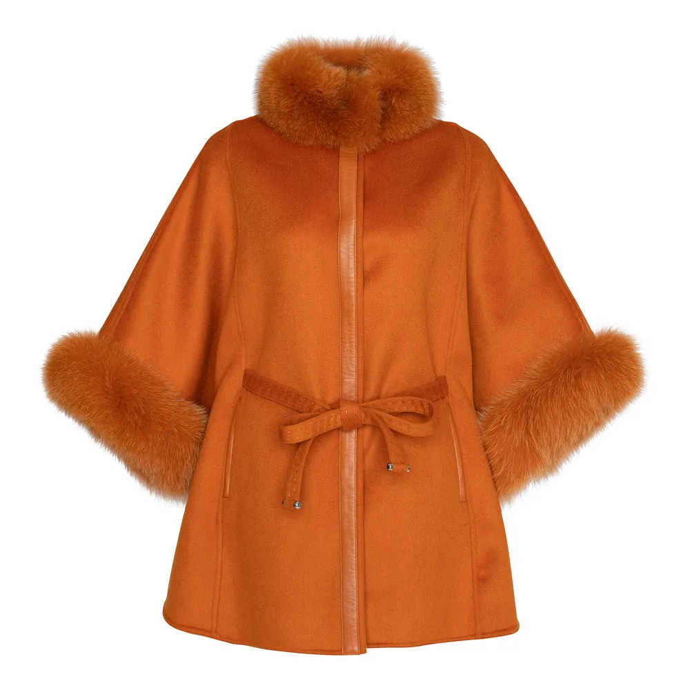 JENNIFER Cashmere cape