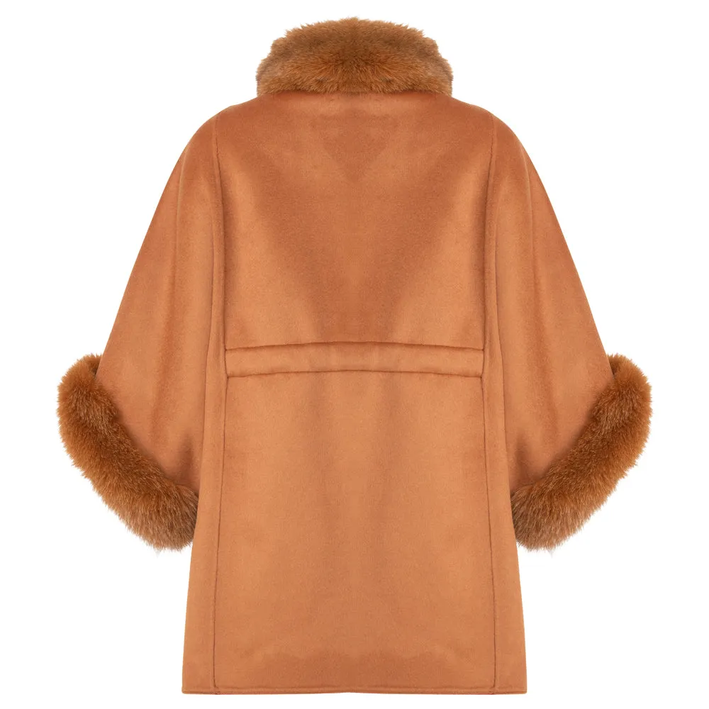 JENNIFER Cashmere cape