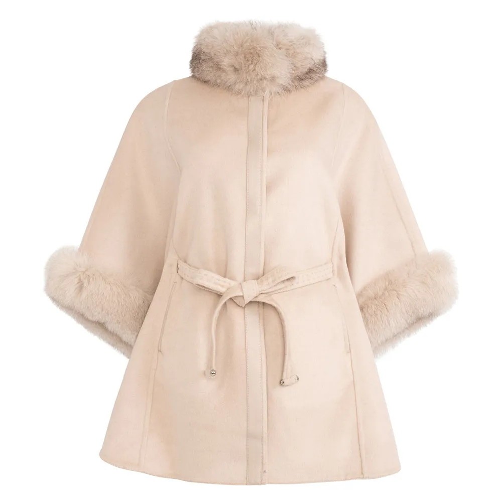 JENNIFER Cashmere cape