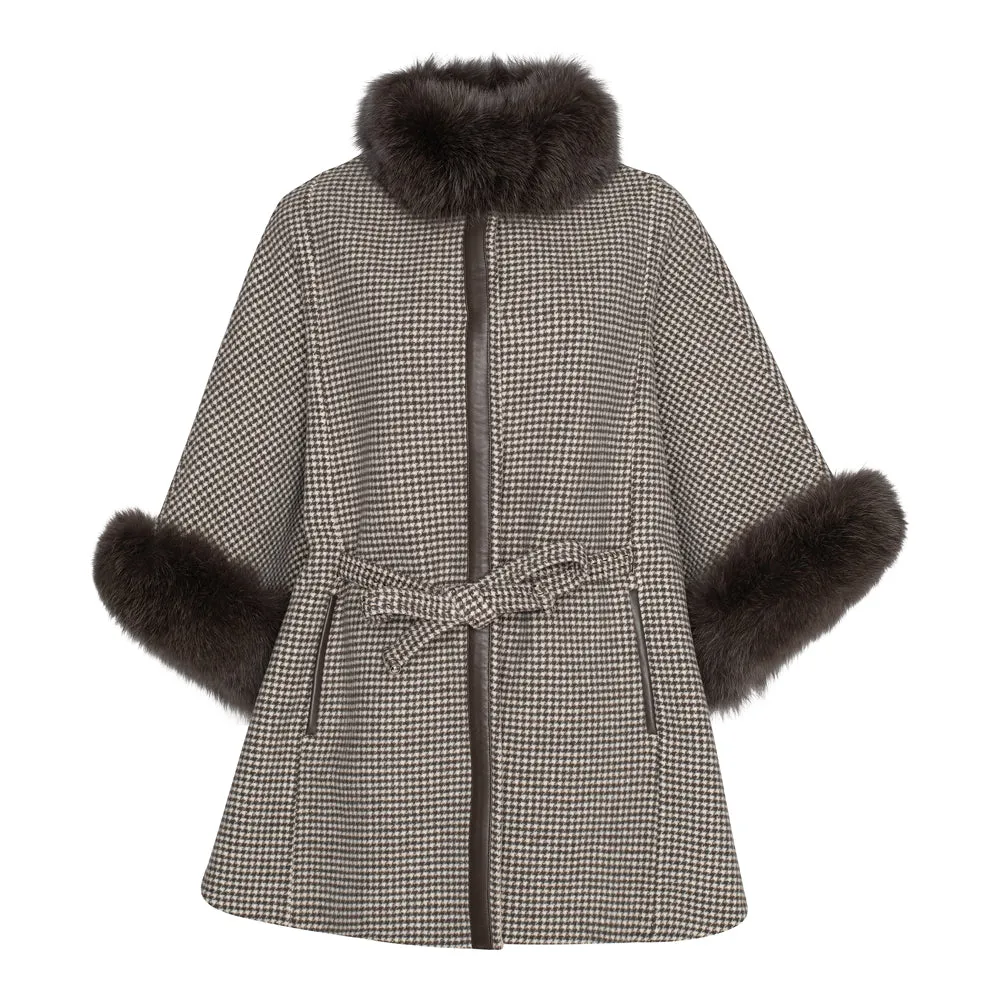 JENNIFER Cashmere cape